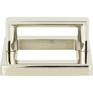 Atlas Homewares Tableau Square Base and Top 1 13/16 Inch (c-c) Polished Nickel