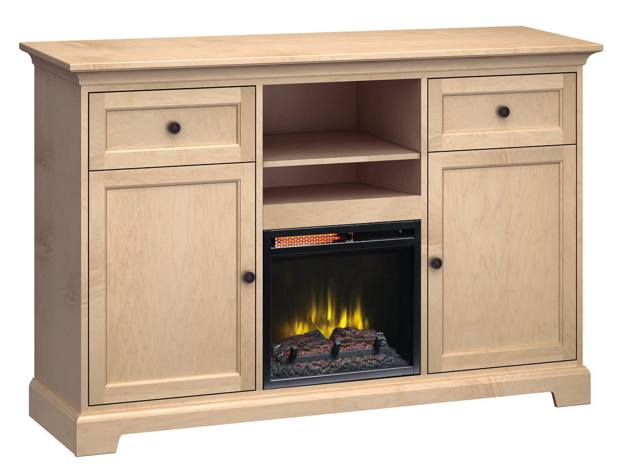 Howard Miller 63" Wide / 41" Extra Tall Fireplace Console FT63A