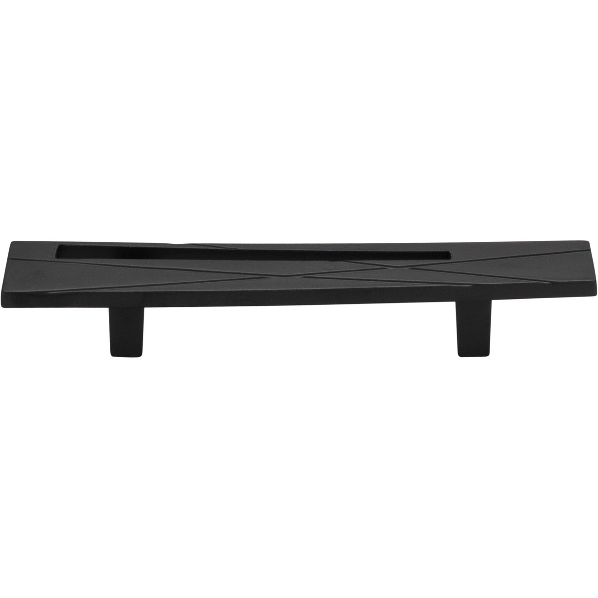Atlas Homewares Modernist Left Pull 3 Inch (c-c) Matte Black