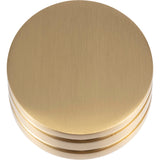 Atlas Homewares Griffith Knob 1 1/4 Inch Warm Brass