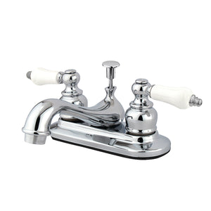 Kingston Brass KB601B 4 in. Centerset Bathroom Faucet, Polished Chrome