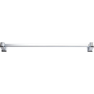 Atlas Homewares Sutton Place Bath Towel Bar 24 Inch Single Polished Chrome