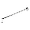 Polished Chrome 20" Round Wall Shower Arm