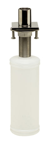 ALFI brand AB5007-PSS Modern Square Polished Stainless Steel Soap Dispenser