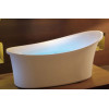 EAGO AM1800  6 ft White Free Standing Air Bubble Bathtub