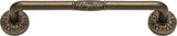 Atlas Homewares Hammered Medallion Pull 5 Inch (c-c) Burnished Bronze
