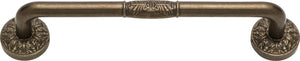 Atlas Homewares Hammered Medallion Pull 5 Inch (c-c) Burnished Bronze