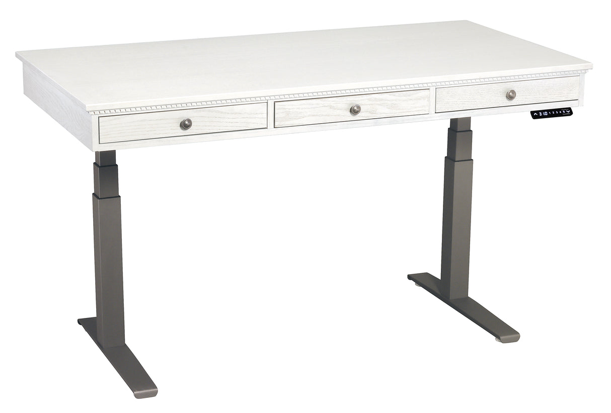 Hekman 28495 Office 60in. x 31in. x 27.759in. Custom Adjustable Height Desk