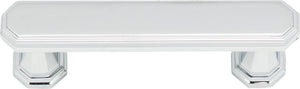 Atlas Homewares Dickinson Pull 3 Inch (c-c) Polished Chrome