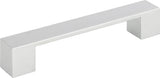 Atlas Homewares Wide Square Pull 5 1/16 Inch (c-c) Polished Chrome