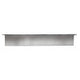 ALFI brand 24 x 12 Polished Stainless Steel Horizontal Single Shelf Bath Shower Niche