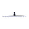 ALFI brand RAIN128-PSS 12" Oval Polished Solid Stainless Steel Ultra Thin Rain Shower Head
