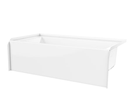 Swanstone VP6030CTMINL/R 60 x 30 Solid Surface Bathtub with Right Hand Drain in White VP6030CTMINR.010