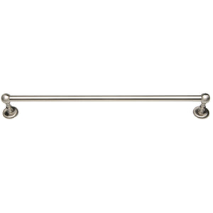 Atlas Homewares Emma Bath Towel Bar 24 Inch Single Brushed Nickel