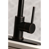 Gourmetier LS8776DL Concord Single-Handle Pre-Rinse Kitchen Faucet, Naples Bronze