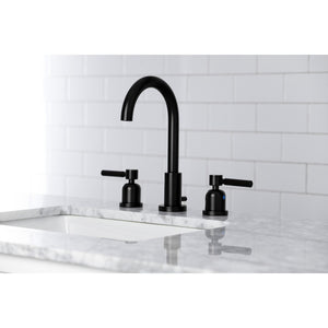 Fauceture FSC8920DL Concord Widespread Bathroom Faucet, Matte Black
