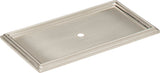 Atlas Homewares Campaign Rope Backplate 3 11/16 Inch Brushed Nickel