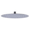 ALFI brand RAIN128-PSS 12" Oval Polished Solid Stainless Steel Ultra Thin Rain Shower Head