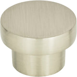 Atlas Homewares Chunky Round Knob Medium 1 7/16 Inch Brushed Nickel