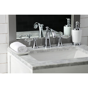 Aqua Eden KS2971WLL 8 in. Widespread Bathroom Faucet, Polished Chrome