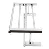 ALFI brand AB9564-PC Polished Chrome 26 inch Towel Bar & Shelf Bathroom Accessory