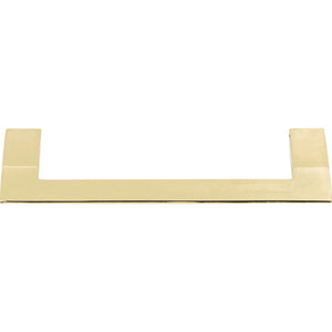 Atlas Homewares Angled Drop Pull 5 1/16 Inch (c-c) French Gold