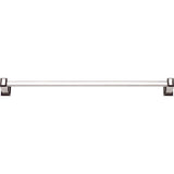Atlas Homewares Sutton Place Bath Towel Bar 24 Inch Single Polished Nickel