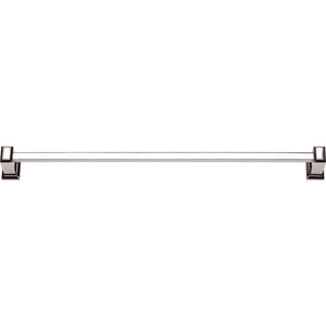 Atlas Homewares Sutton Place Bath Towel Bar 24 Inch Single Polished Nickel