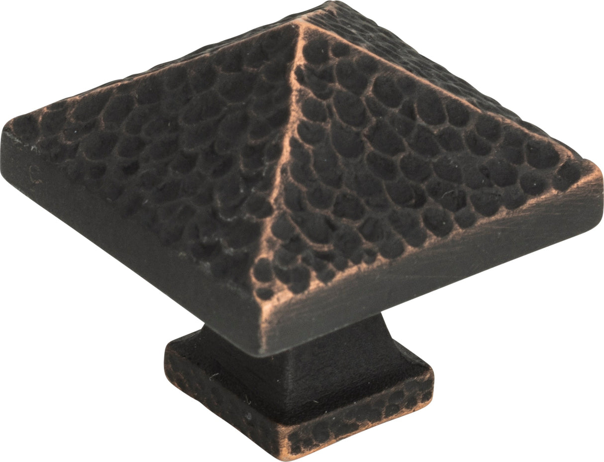 Atlas Homewares Craftsman Square Knob 1 1/4 Inch Venetian Bronze