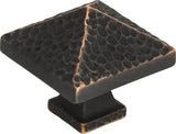 Atlas Homewares Craftsman Square Knob 1 1/4 Inch Venetian Bronze
