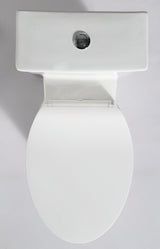 EAGO TB377 ADA Compliant One Piece Single Flush Toilet