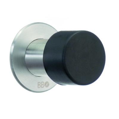 Smedbo Beslagsboden Door Stop in Brushed Stainless Steel