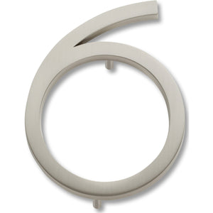 Atlas Homewares Modern Avalon #6  Brushed Nickel