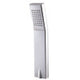 ALFI brand AB2464-BN Brushed Nickel Deck Mounted 3 Hole Tub Filler & Shower Head