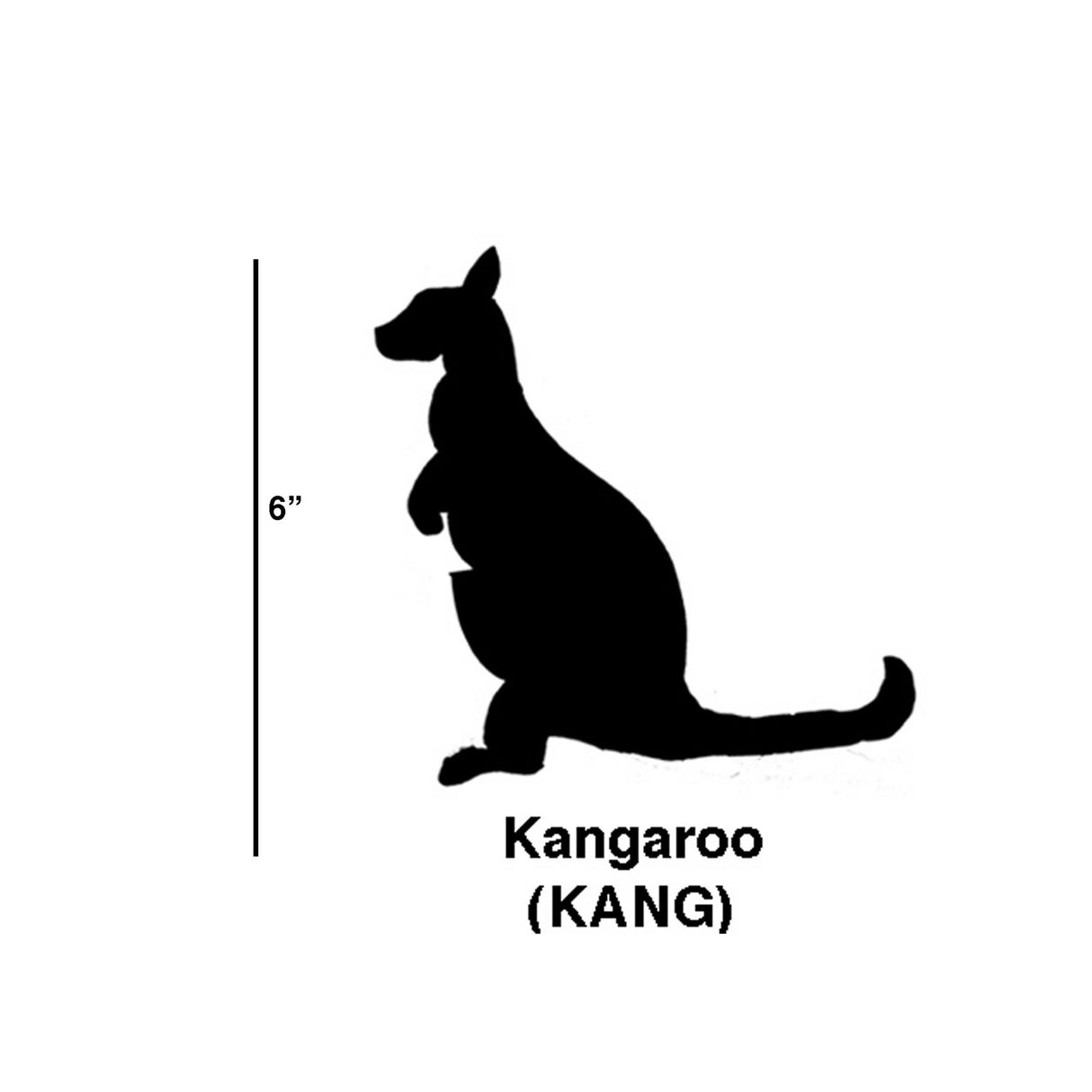 Elk KANG/S6 Kangaroo Cookie Cutters (Set of 6)