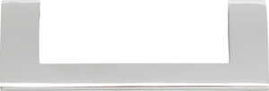 Atlas Homewares Angled Drop Pull 3 3/4 Inch (c-c) Polished Chrome