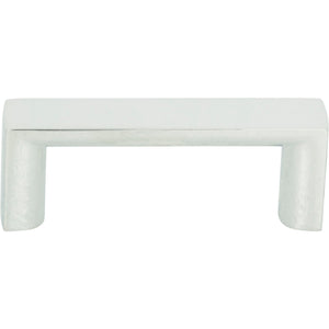 Atlas Homewares Tableau Squared Pull 1 13/16 Inch (c-c) Polished Chrome