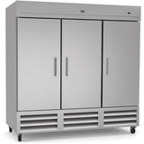 Kelvinator KCHRI81R3DR 81CF THREE DOOR REACH IN REFRIG