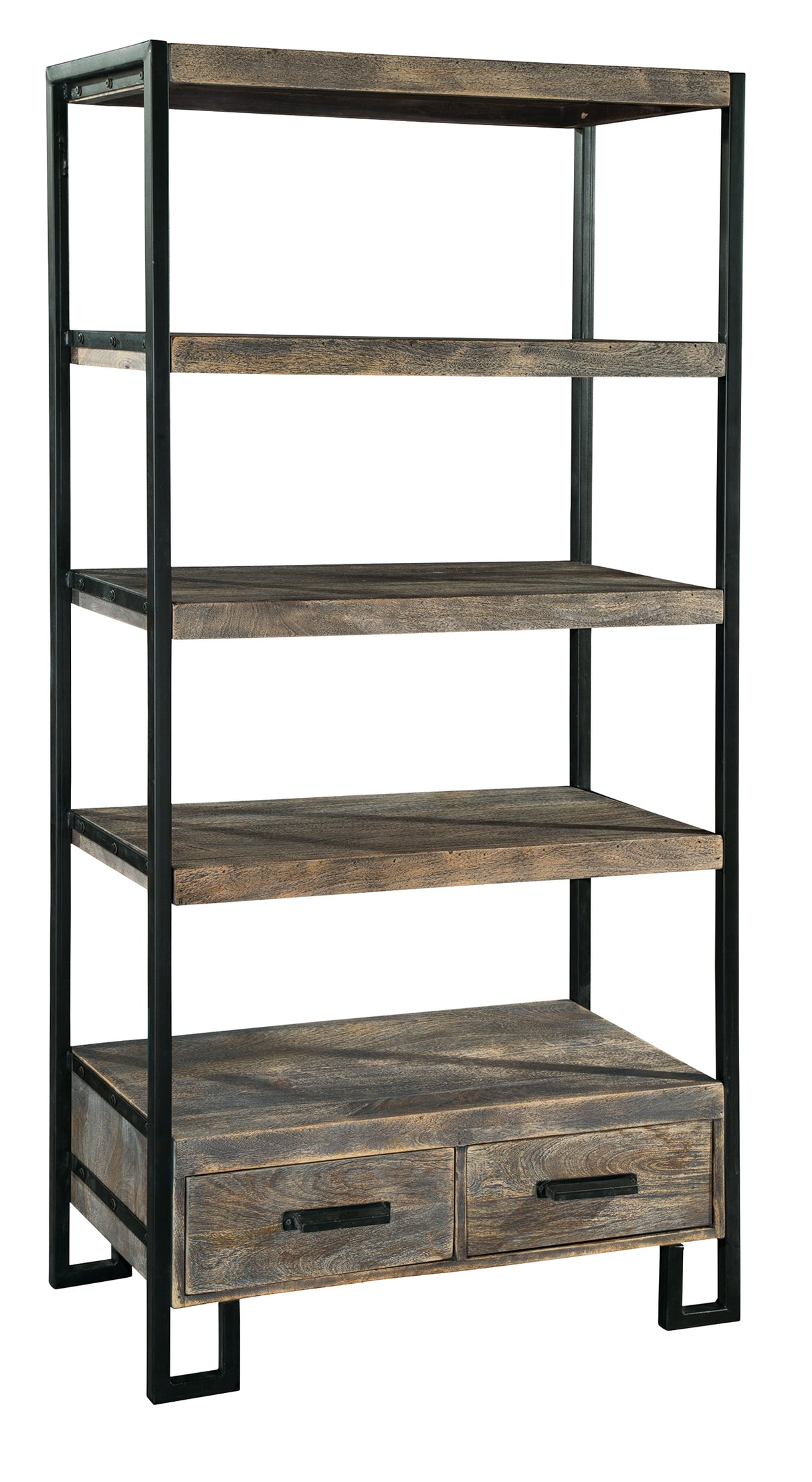 Hekman 27829 Office 34in. x 17in. x 71in. Open Shelving