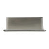 ALFI brand 12 x 24 Brushed Stainless Steel Vertical Double Shelf Bath Shower Niche