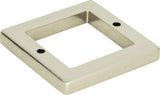 Atlas Homewares Tableau Square Base 1 13/16 Inch Polished Nickel