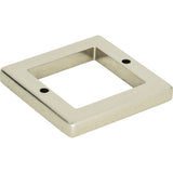 Atlas Homewares Tableau Square Base 1 13/16 Inch Polished Nickel