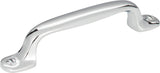 Atlas Homewares Ergo Pull 3 3/4 Inch (c-c) Polished Chrome