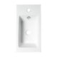 ALFI brand ABC116 White 20" Small Rectangular Wall Mounted Ceramic Sink with Faucet Hole
