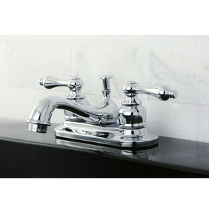 Kingston Brass KB601AL Restoration 4 in. Centerset Bathroom Faucet, Polished Chrome