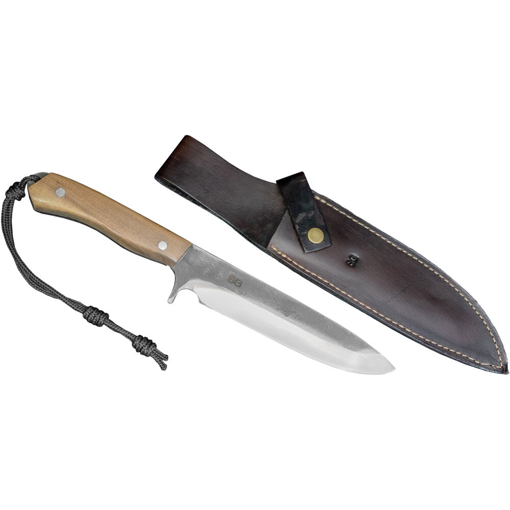 Brazilian Flame KF-REF182-8 8" Stainless Steel Knife 5mm for Camping, Hunting and Fishing