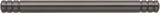 Atlas Homewares Griffith Pull 3 3/4 Inch (c-c) Slate