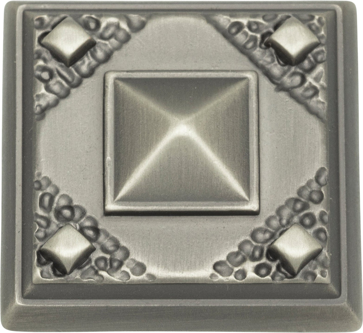 Atlas Homewares Craftsman Knob 1 1/4 Inch Pewter