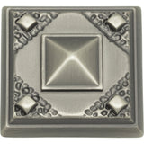 Atlas Homewares Craftsman Knob 1 1/4 Inch Pewter