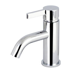 Fauceture LS8221CTL Continental Single-Handle Bathroom Faucet with Push Pop-Up, Polished Chrome